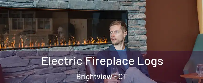 Electric Fireplace Logs Brightview - CT