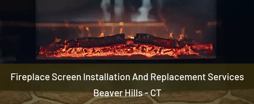Fireplace Screen Installation And Replacement Services Beaver Hills - CT