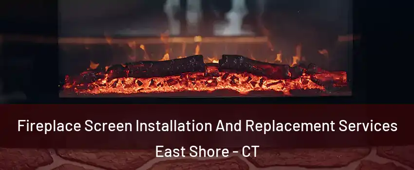 Fireplace Screen Installation And Replacement Services East Shore - CT