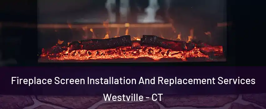 Fireplace Screen Installation And Replacement Services Westville - CT