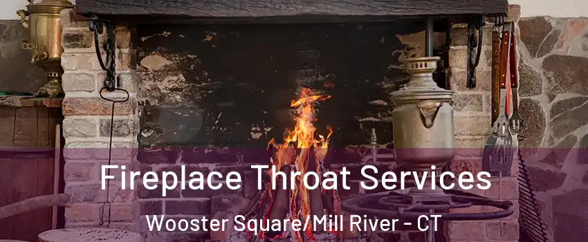 Fireplace Throat Services Wooster Square/Mill River - CT