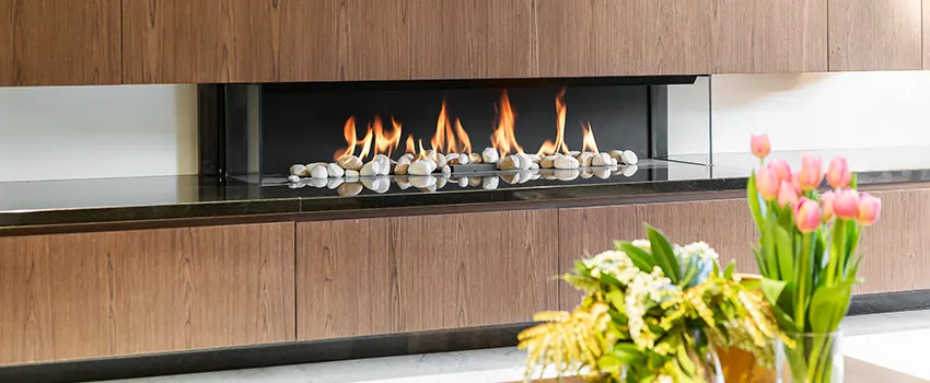 Double-height Fireplace Design Refurbishment in Fair Haven, Connecticut