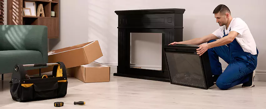 Old Rusted Metal Fireplace Repair And Replacement in Fair Haven, CT