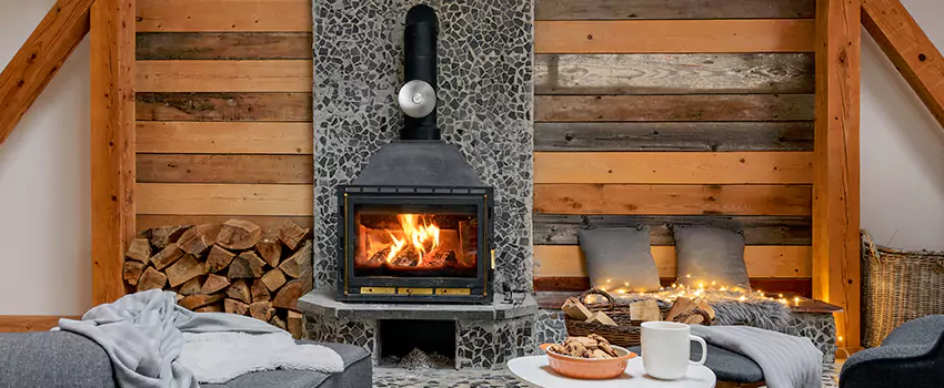 Thelin Hearth Products Direct Vent Gas Stove Fireplace Inspection in Fair Haven, Connecticut