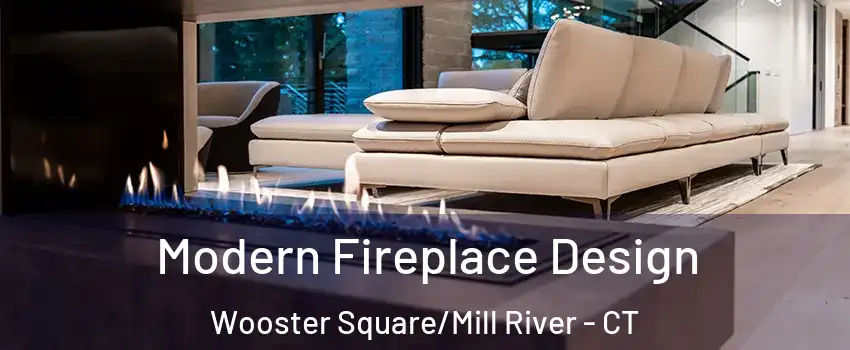 Modern Fireplace Design Wooster Square/Mill River - CT