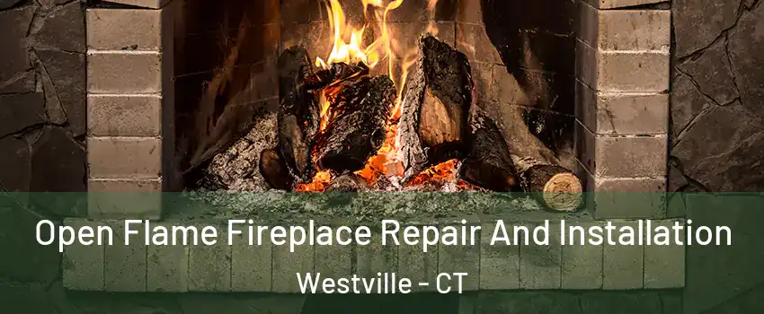 Open Flame Fireplace Repair And Installation Westville - CT
